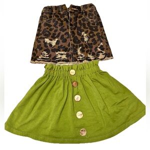 Bundle‎ of 2 Girls Size 5t Skirts
